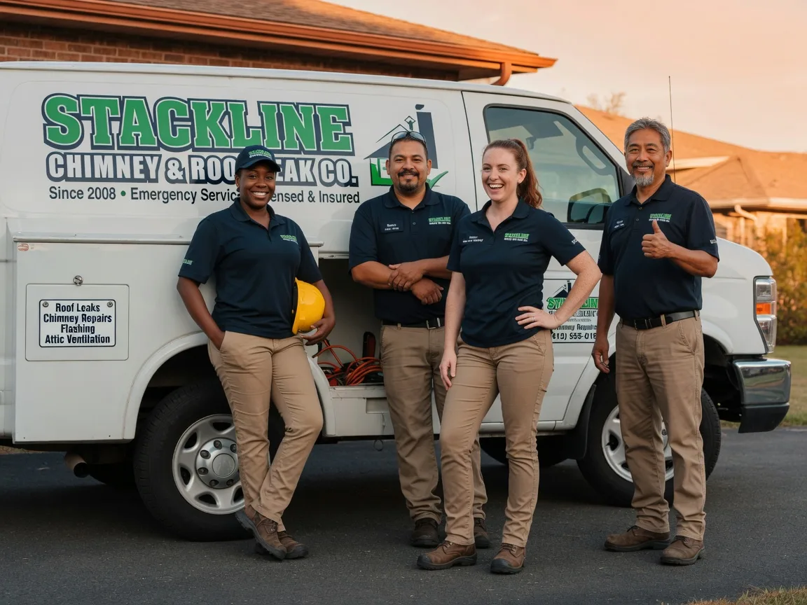 Chimney flashing repair company in Glencoe, OH